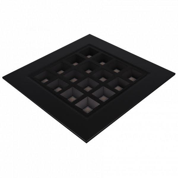 LED panel PRO 60x60 UGR16 zwart - Afbeelding 2