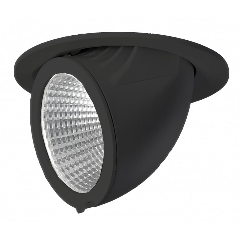 Roma LED kantelbaar armatuur zwart