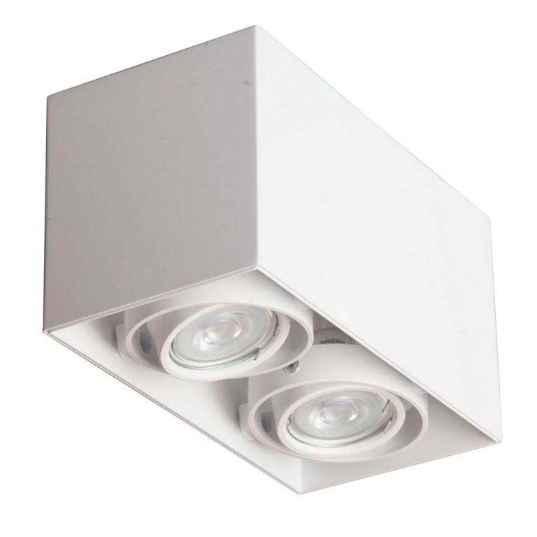 Milano II opbouwarmatuur wit