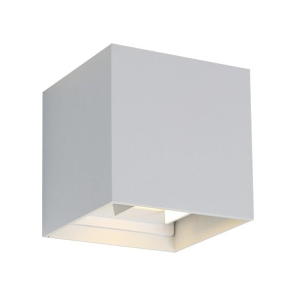 Voordeelpakket 2x Cubo Nero up down wandarmatuur wit 2700K | 3000K - Afbeelding 3