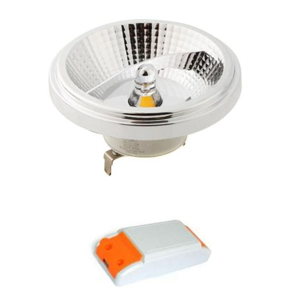 Voordeelpakket 5x LED AR111 G53 spot 45° dim to warm 12W - Afbeelding 2